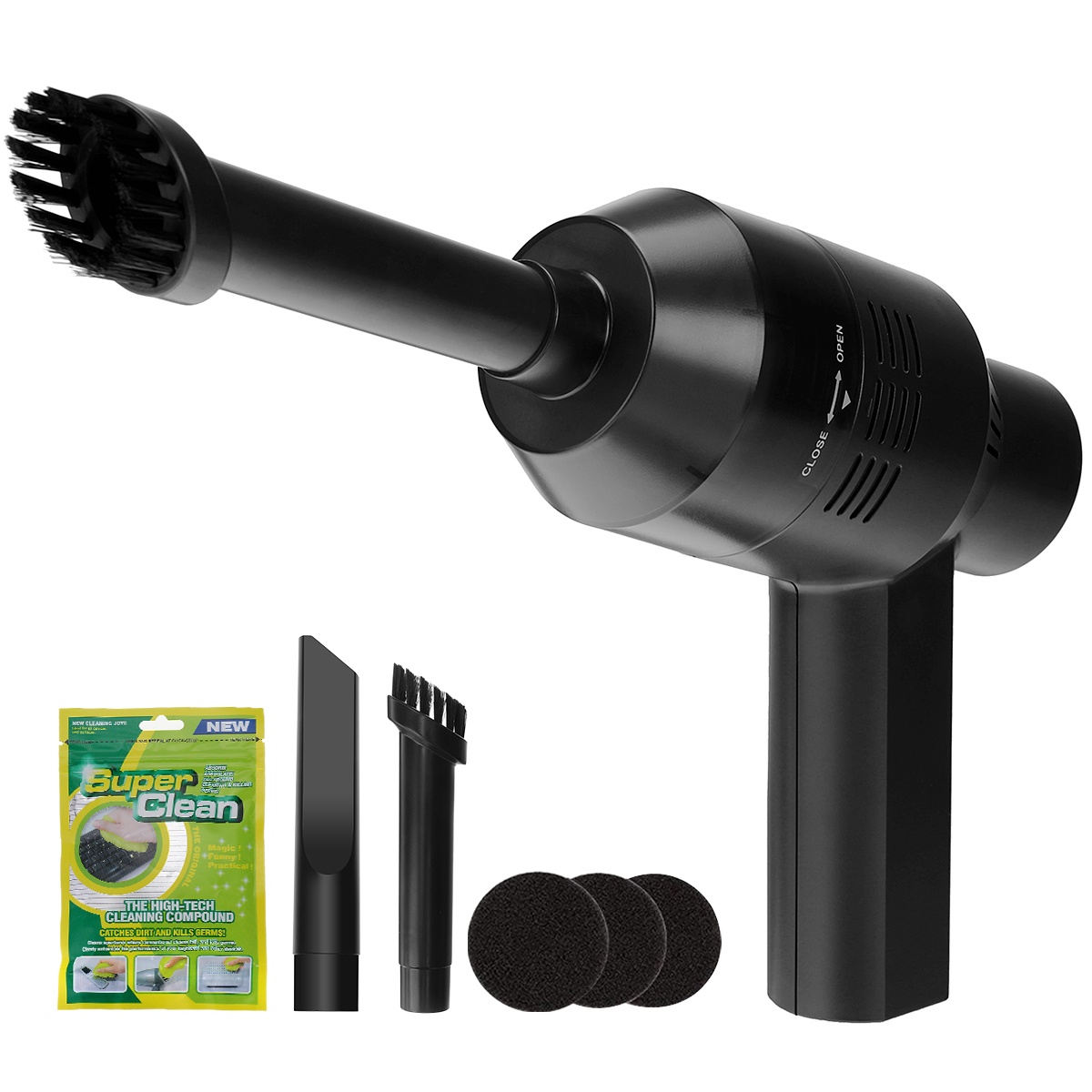 MECOKeyboardVacuumCleanerwithCleaningGelRechargeableMiniCordlessDesktopCleaningToolforCleaningDustHa-1260035-1