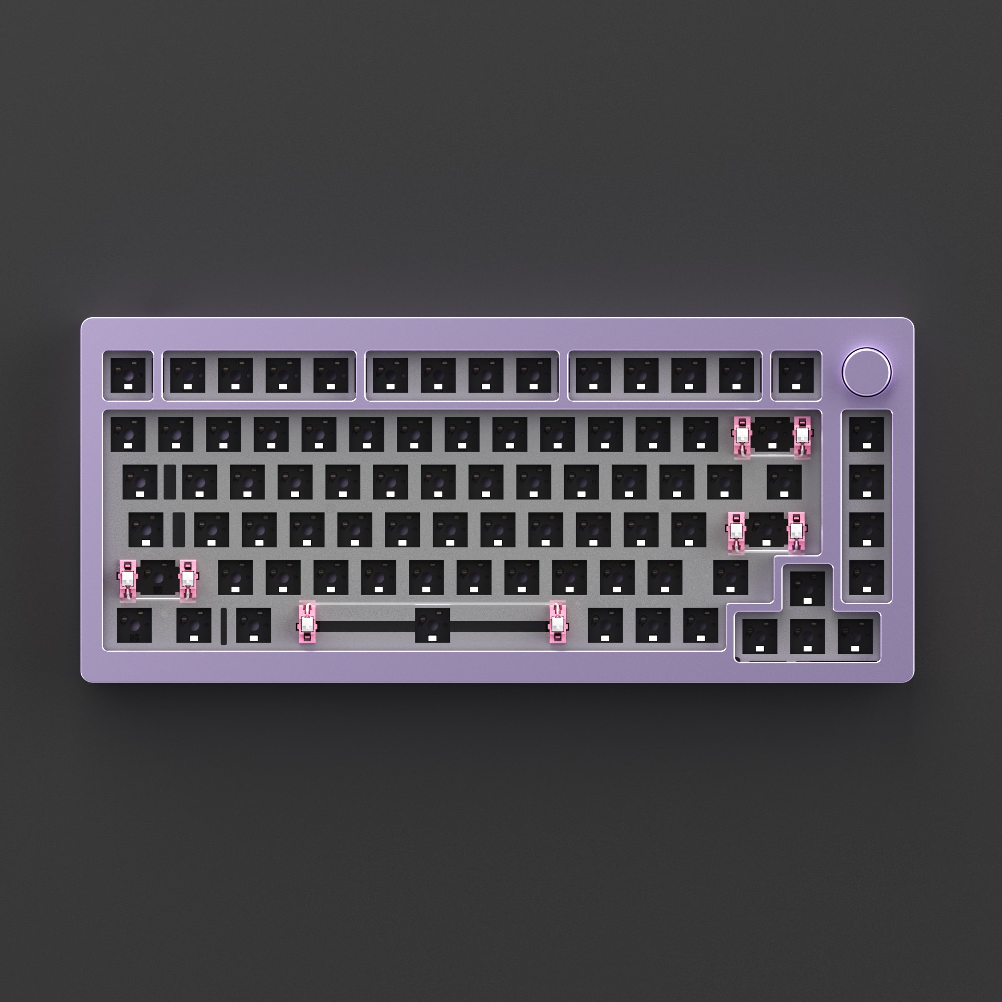MONSGEEKM1AluminumDIYKit75LayoutRGBHot-swapMechanicalKeyboardKitCNCMetalGasket-Mount-1995743-15