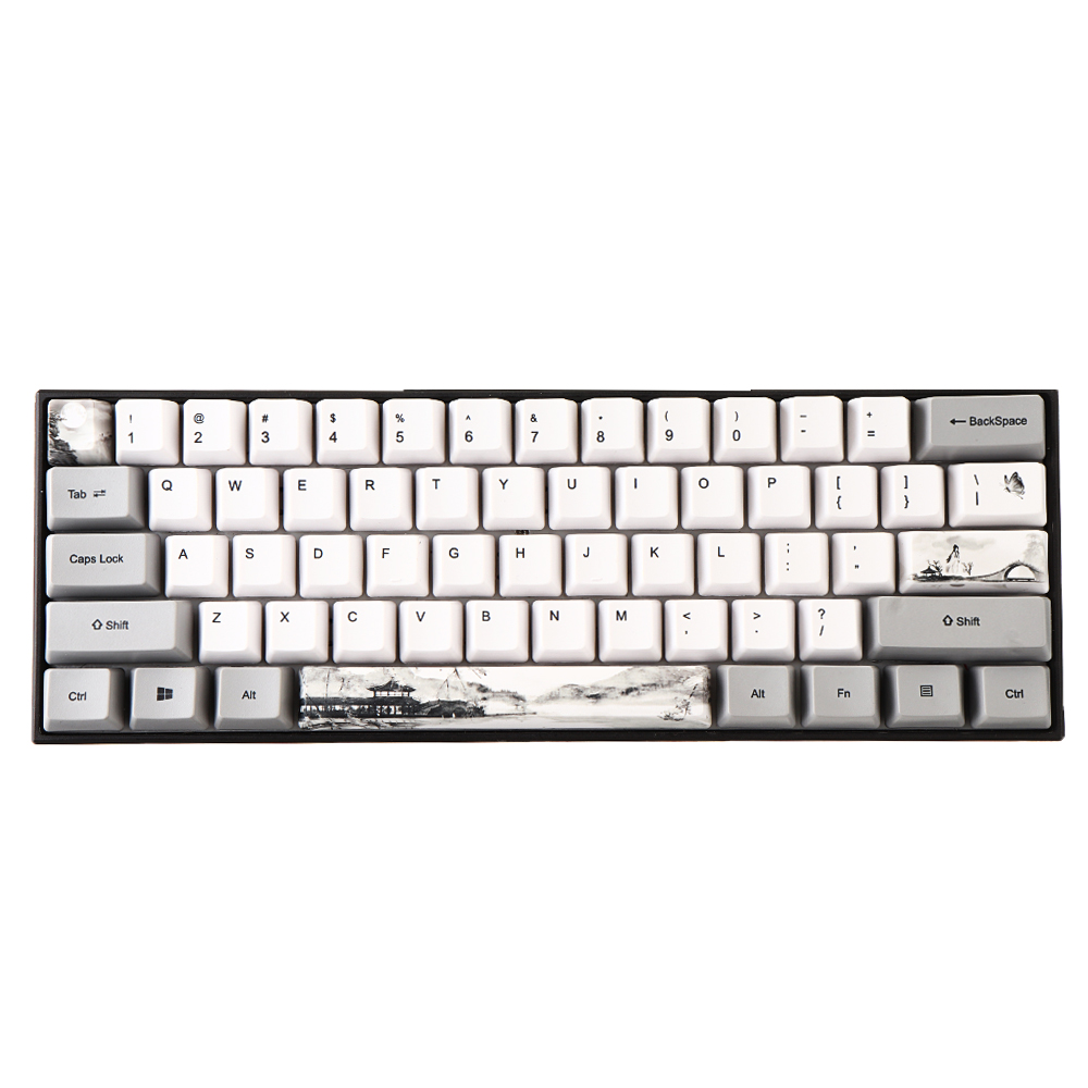 MechZone72KeysChineseInkPaintingKeycapSetOEMProfilePBTSublimationKeycapsforMechanicalKeyboards-1605458-1