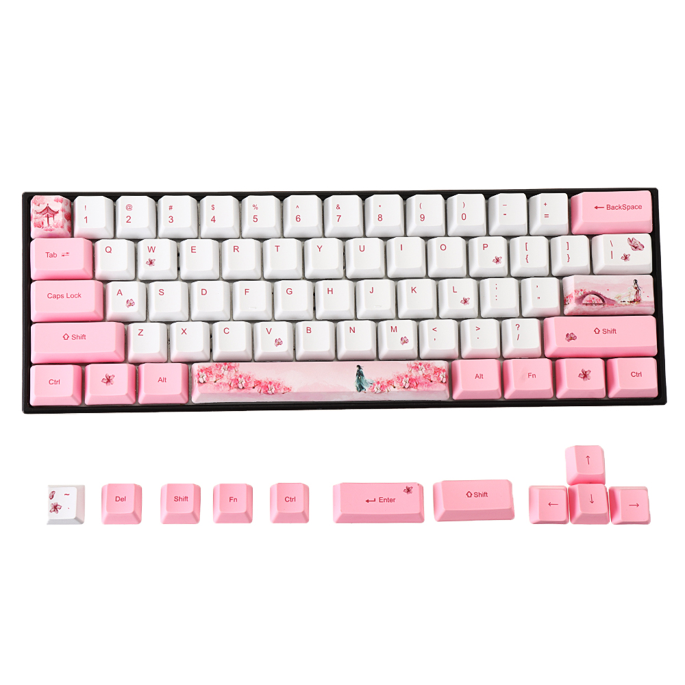 MechZone72KeysGirlKeycapSetOEMProfilePBTSublimationKeycapsforMechanicalKeyboards-1605456-1
