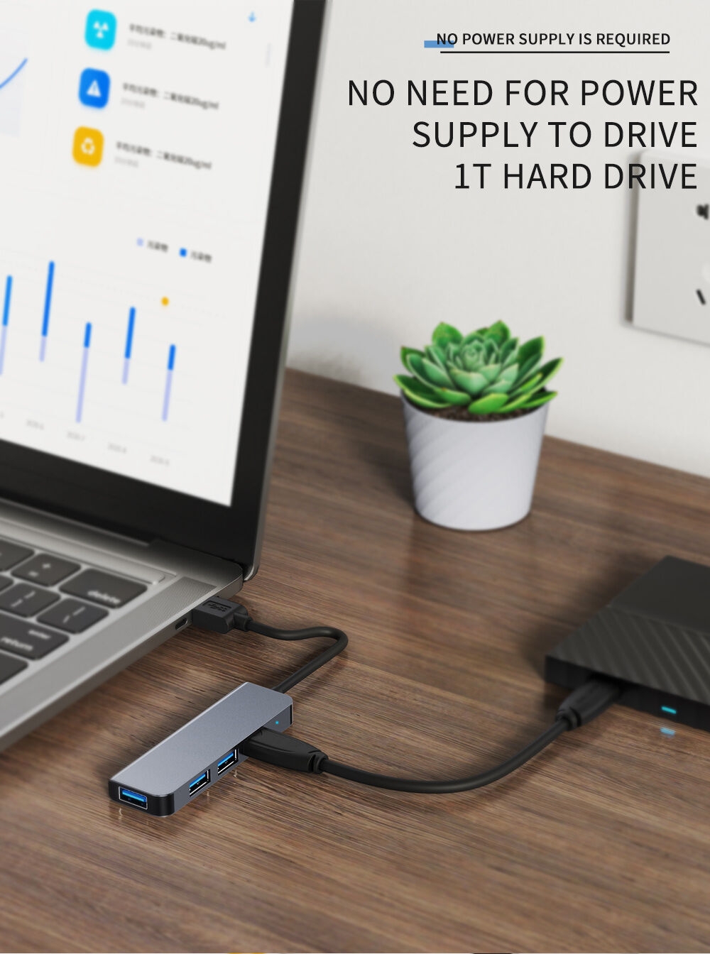 Mechzone4in1USB30HubDockingStationUSBAdapterwithUSB20USB30forPCLaptopMatebookHUAWEIXIAOMIMacbookProB-1976721-2