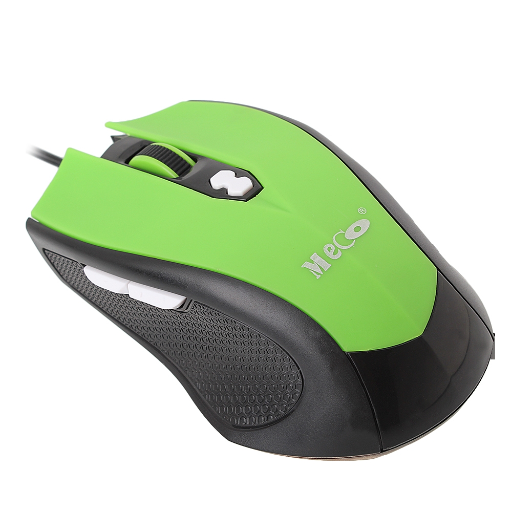 OUTERDOYX-098GamingMouseGreenProfessionalErgonomicOpticalUSBWired1600DPIComputerGameMice-1978631-2