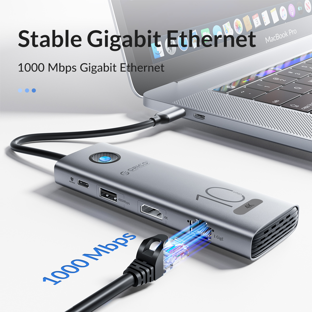 Orico10In1Type-CDockingStationUSBAdapterwithUSB20USB303PD100WUSB-C4K60HzHDMIRJ45SDTFCardReader35mmAu-1998050-7