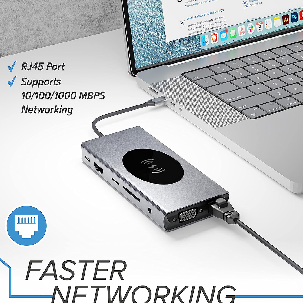 Pobod13in1Type-CDockingStationwithUSB303USB-CPDUSB-C2HDMIVGARJ45SDMicroSDCardReaderSlot35mmAudioWire-1986190-4