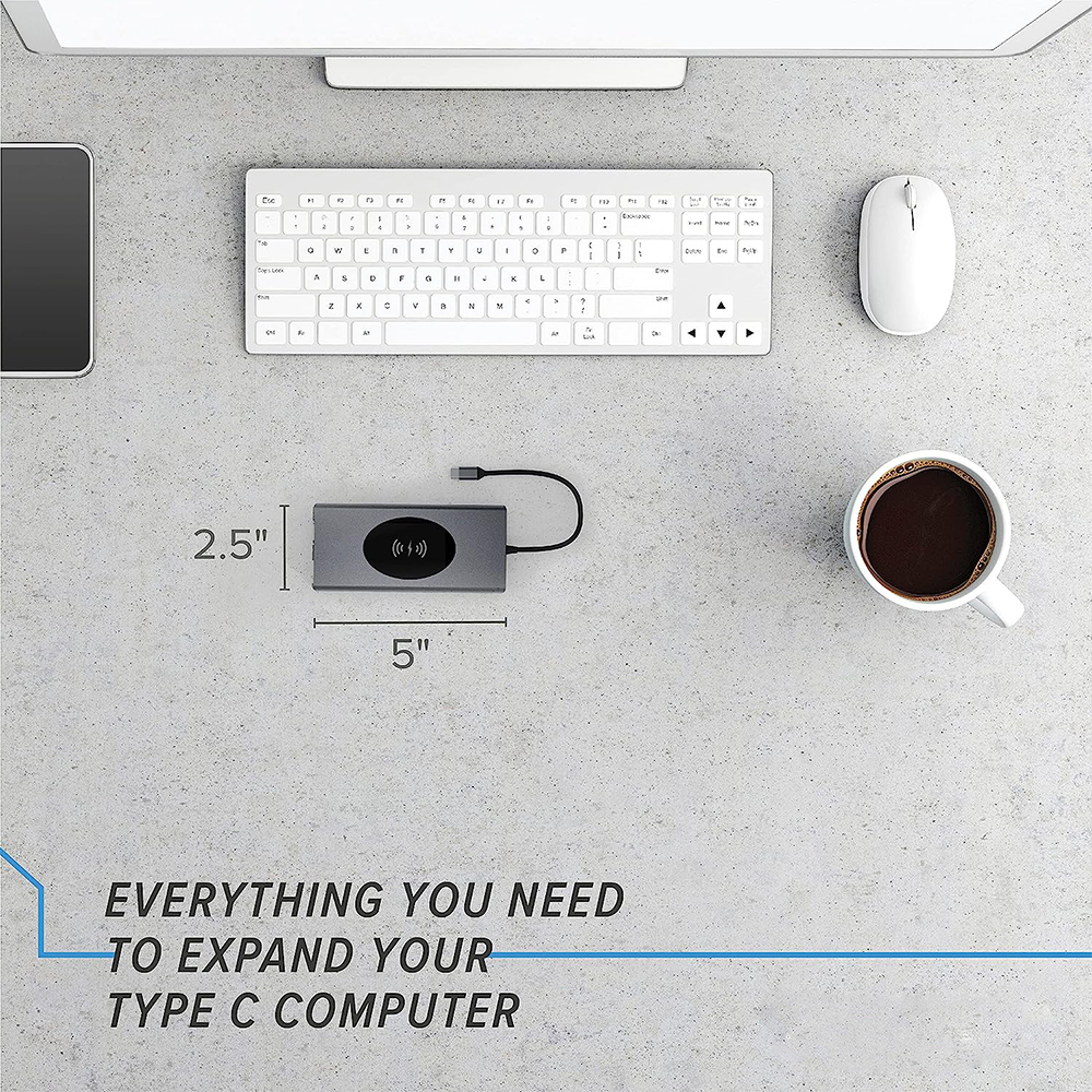 Pobod13in1Type-CDockingStationwithUSB303USB-CPDUSB-C2HDMIVGARJ45SDMicroSDCardReaderSlot35mmAudioWire-1986190-7