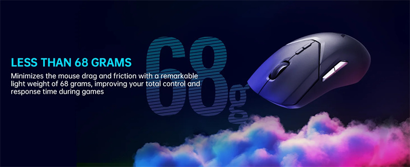 RAPOOVT9PRODualModeWirelessGamingMousePAW339826000DPI24GWirelessUSBWiredE-SportGamerMiceSupport4KHzR-2015439-5