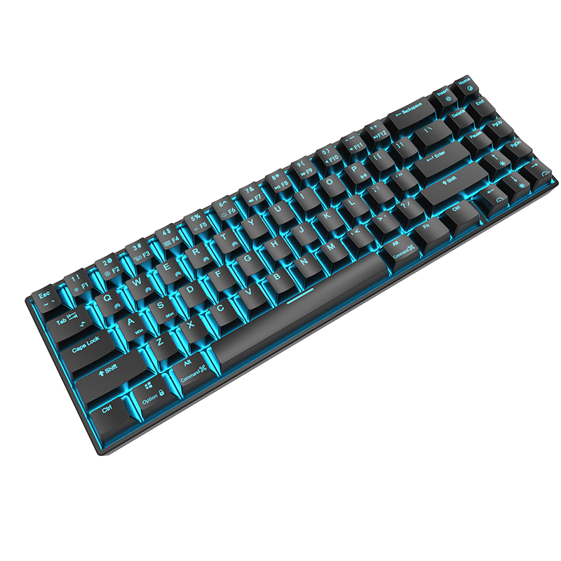RoyalKludgeRK7171KeysMechanicalGamingKeyboardbluetooth30WirelessUSBWiredDualModeICEBlueLEDBacklightG-2008774-5
