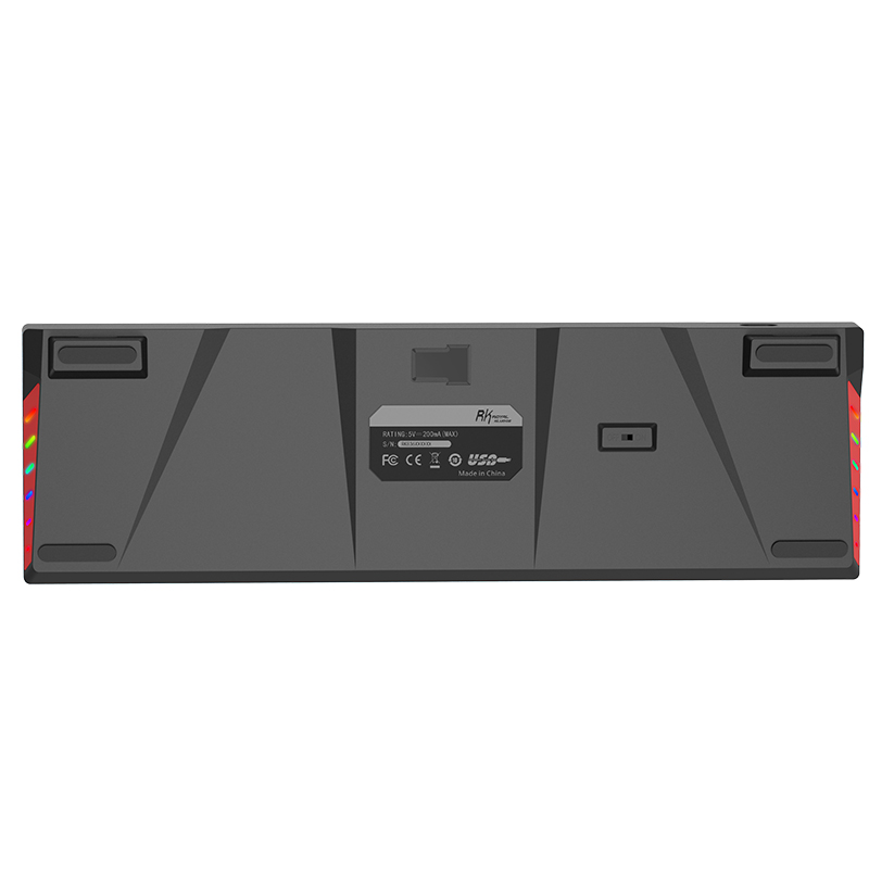 RoyalKludgeRK7171KeysMechanicalGamingKeyboardbluetooth30WirelessUSBWiredDualModeICEBlueLEDBacklightG-2008774-7