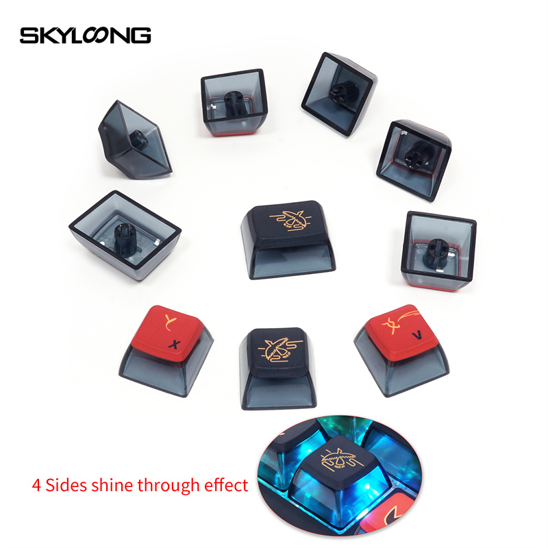 SKYLOONG126KeysJIUWEIPBTJellyKeycapsSetGK7ProfileCustomKeycapsfor6163646875848796980104108Mechanical-1998359-8