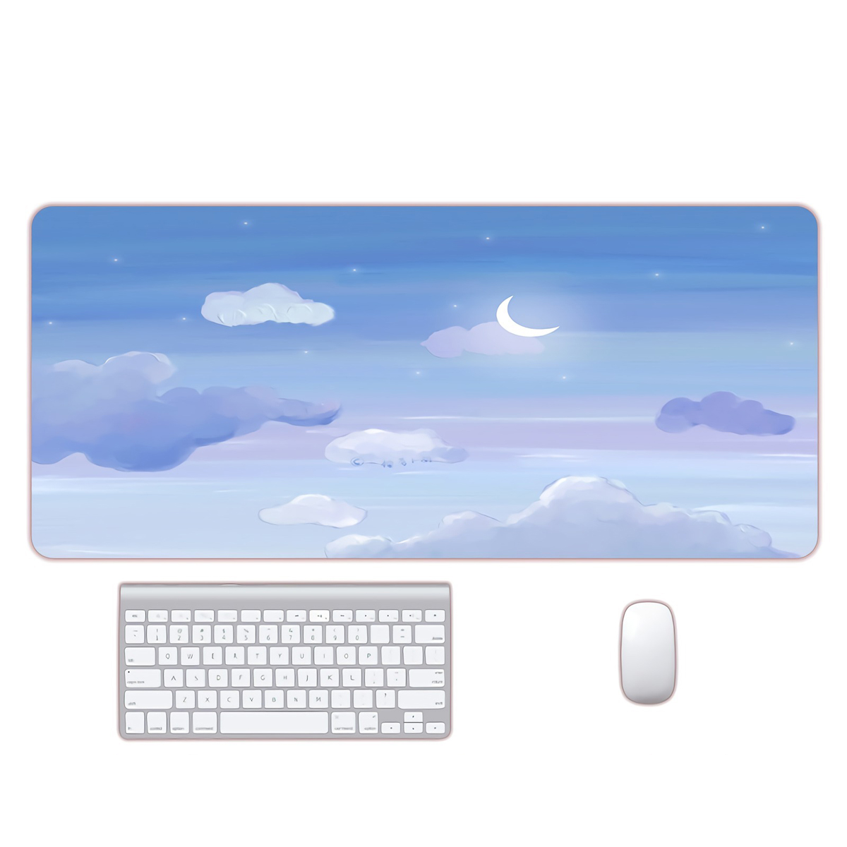 SimplicityLargeMousePadAnti-slipRubberGamingKeyboardPad8003002mmDesktopTableProtectiveMatforHomeOffi-1977494-4