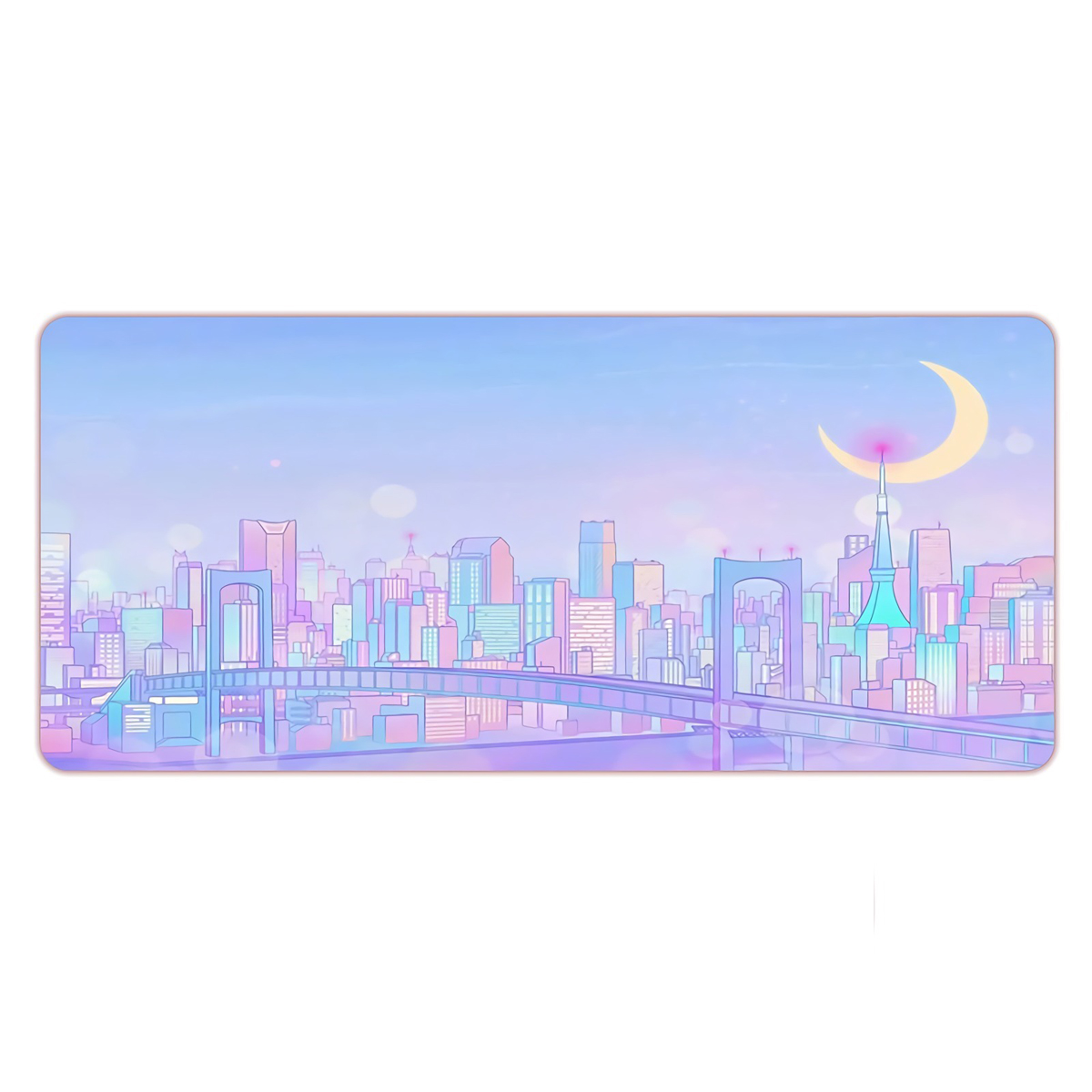SimplicityLargeMousePadAnti-slipRubberGamingKeyboardPad8003002mmDesktopTableProtectiveMatforHomeOffi-1977494-7