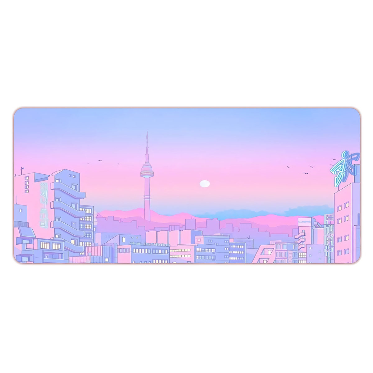SimplicityLargeMousePadAnti-slipRubberGamingKeyboardPad8003002mmDesktopTableProtectiveMatforHomeOffi-1977494-9