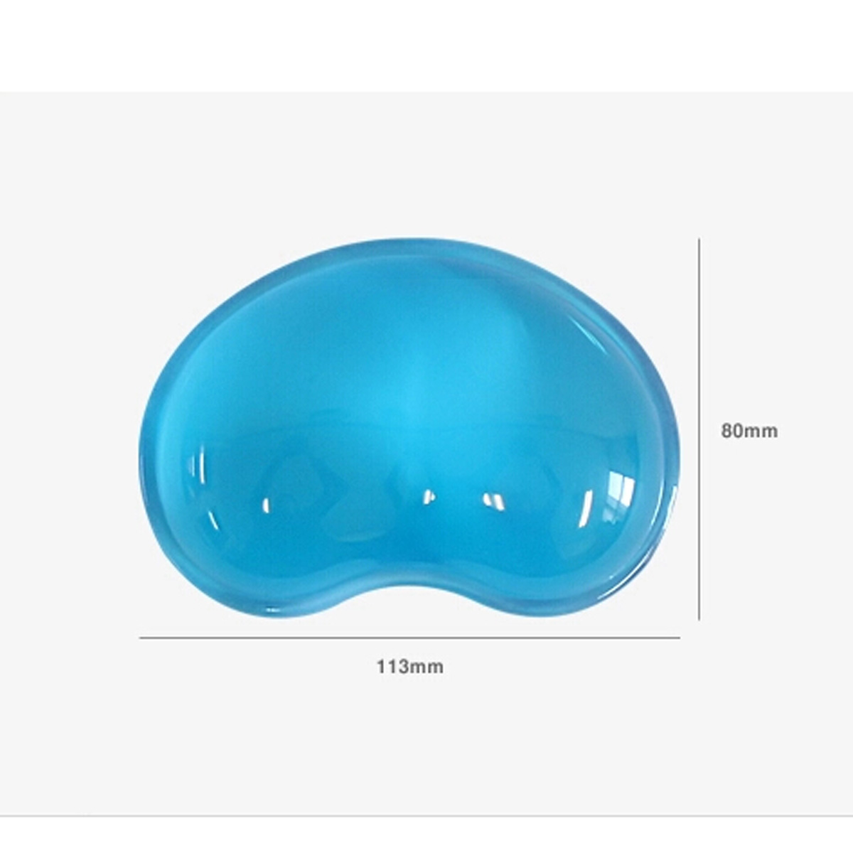 TransparentSiliconeMousePadGelWristRestWristSupprtHandRestforHomeOfficeDesktopPCComputer-954040-5