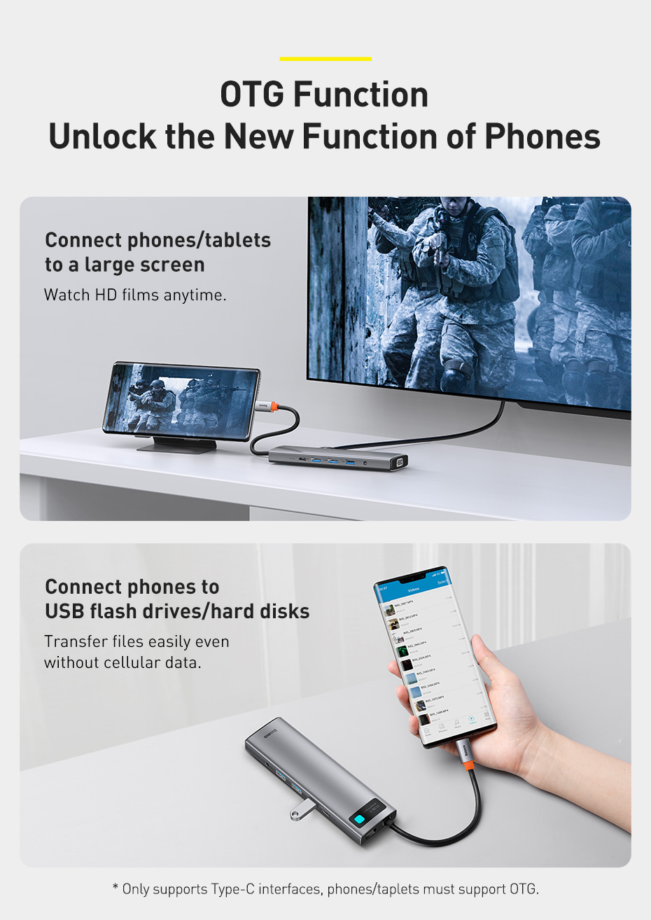 TripleDisplayBaseus11-In-1MSTUSBType-CHubDockingStationAdapterWithDual4KHDMIHDDisplay1080PVGA100WUSB-1872792-15