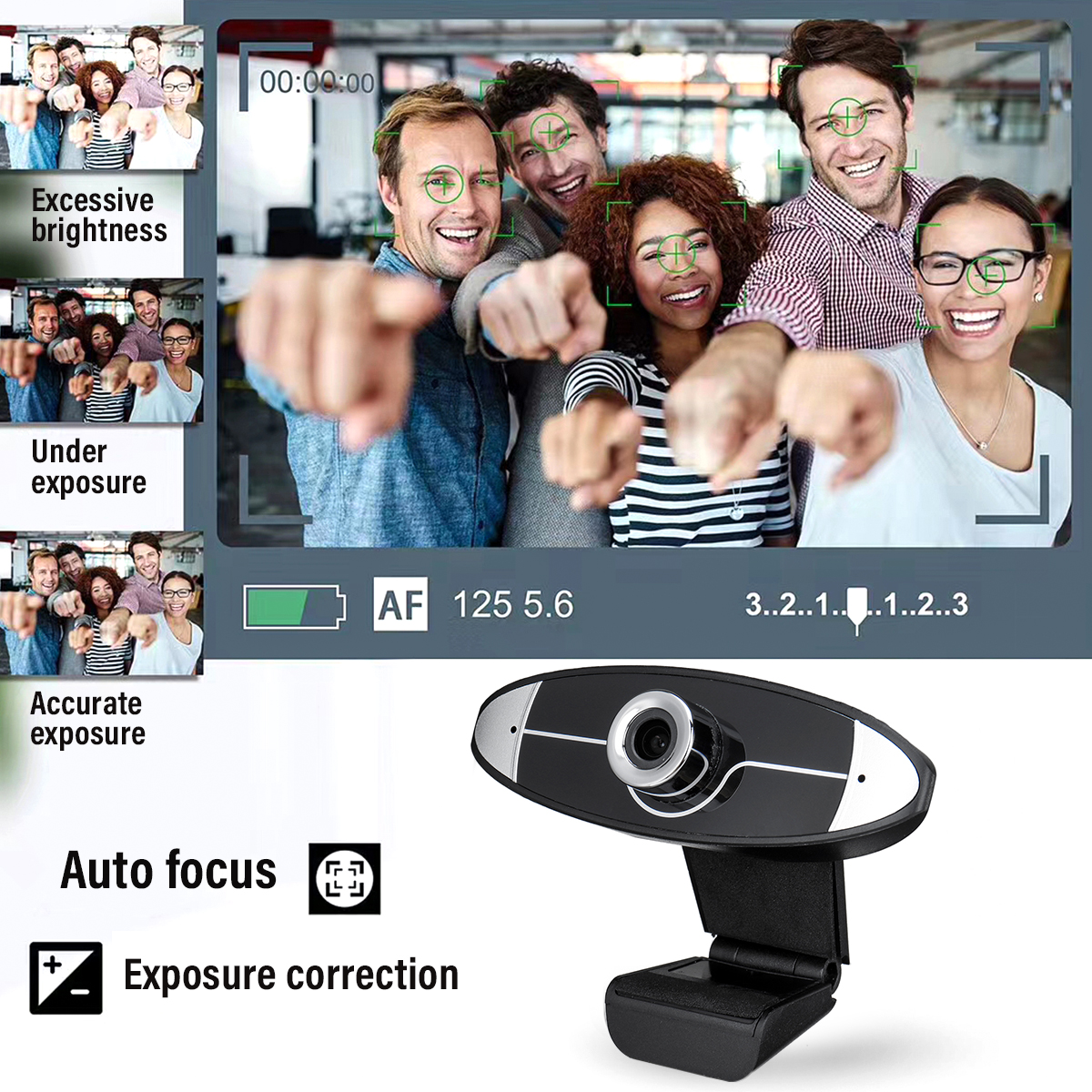 USB20WebcamAutoFocusingWebCameraCamwithMicrophoneForLaptopDesktop-1693927-2