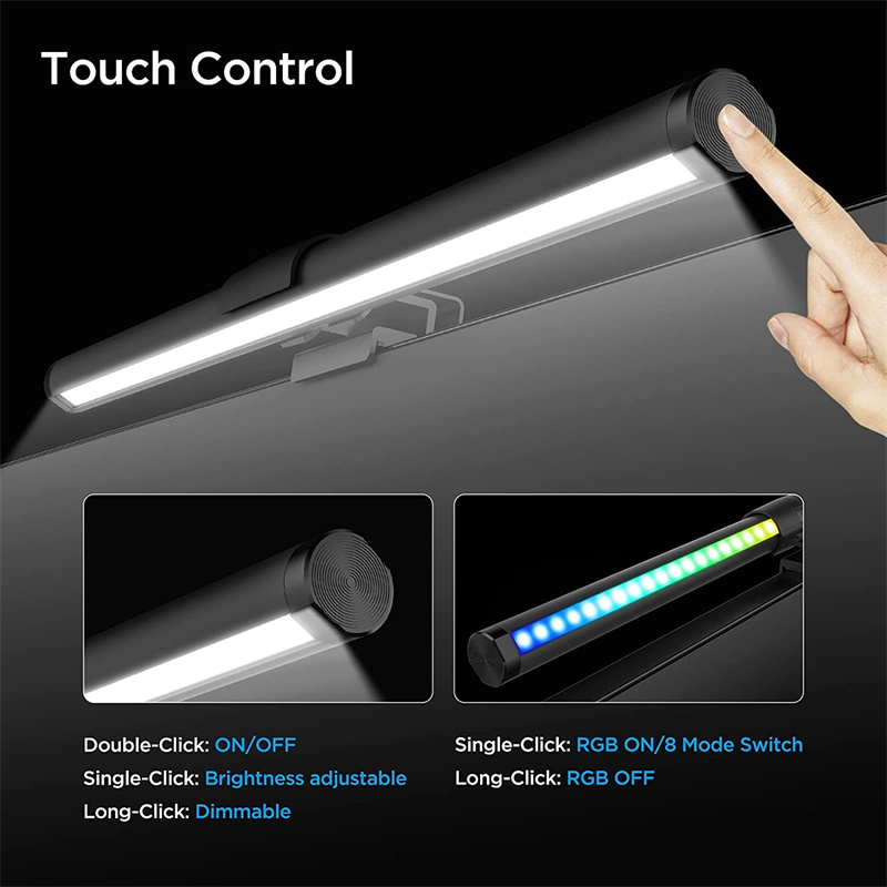 USBComputerMonitorLightBar2700K-7500KDimmingScreenHangingRGBAtmosphereFillLightEyeProtectionSuppleme-2013145-2