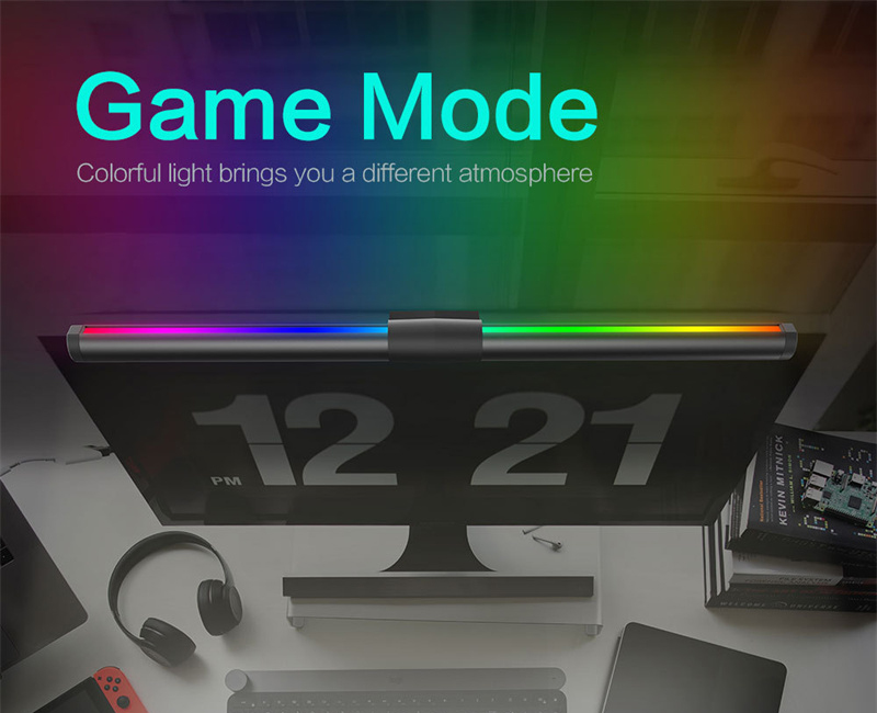 USBComputerMonitorLightBar2700K-7500KDimmingScreenHangingRGBAtmosphereFillLightEyeProtectionSuppleme-2013145-3