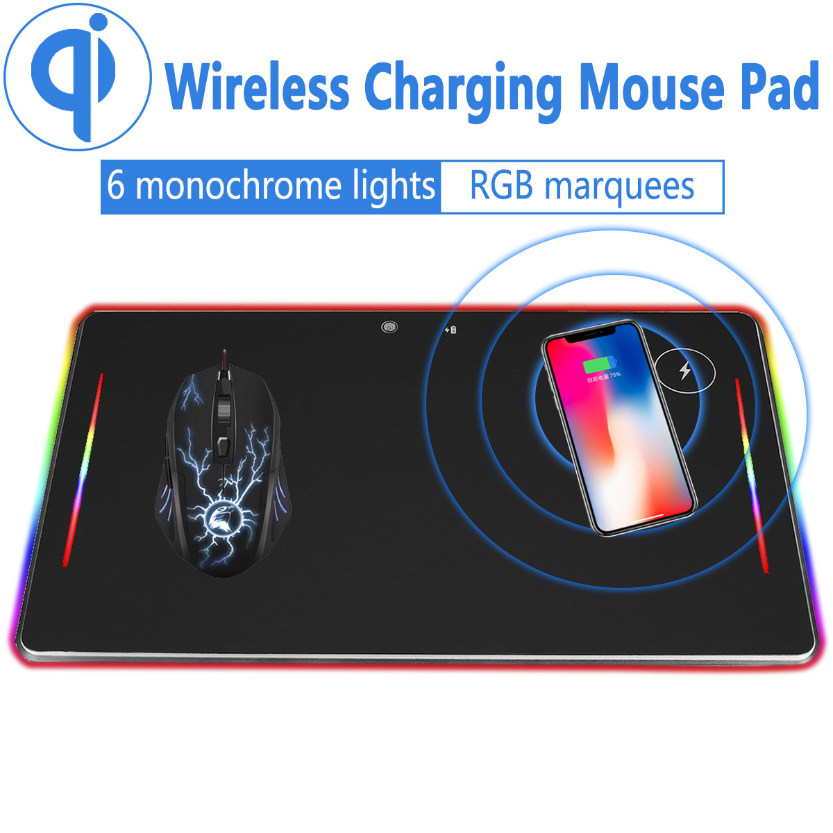 WirelessChargingRGBMousePadResinSurface42025565mmLuminousE-sportsMousePad-1970776-3