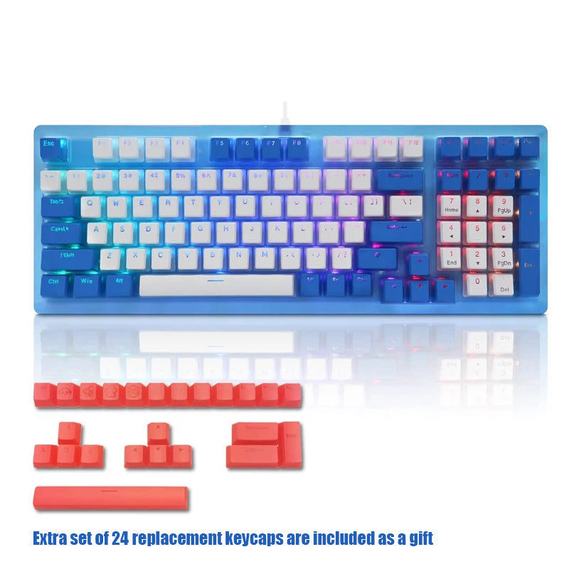 WomierK98WiredHotswapRGBMechanicalKeyboard96LayoutGateronMechanicalSwitchPuddingAcrylicforMacWindows-2005058-7