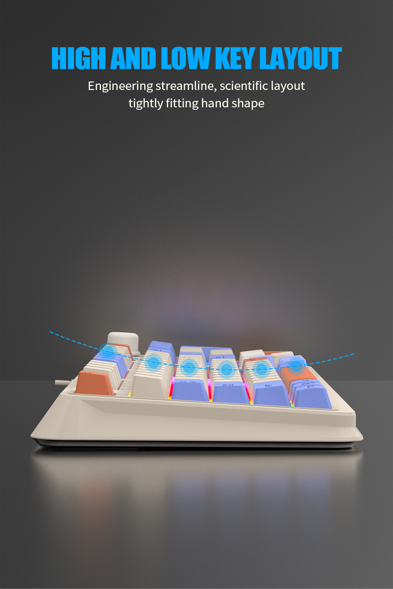 XUNSVFOXK8294KeysWiredGamingKeyboardThreeColor-blockLuminousMechanical-feelStation19-keypunchlessGam-1993858-10