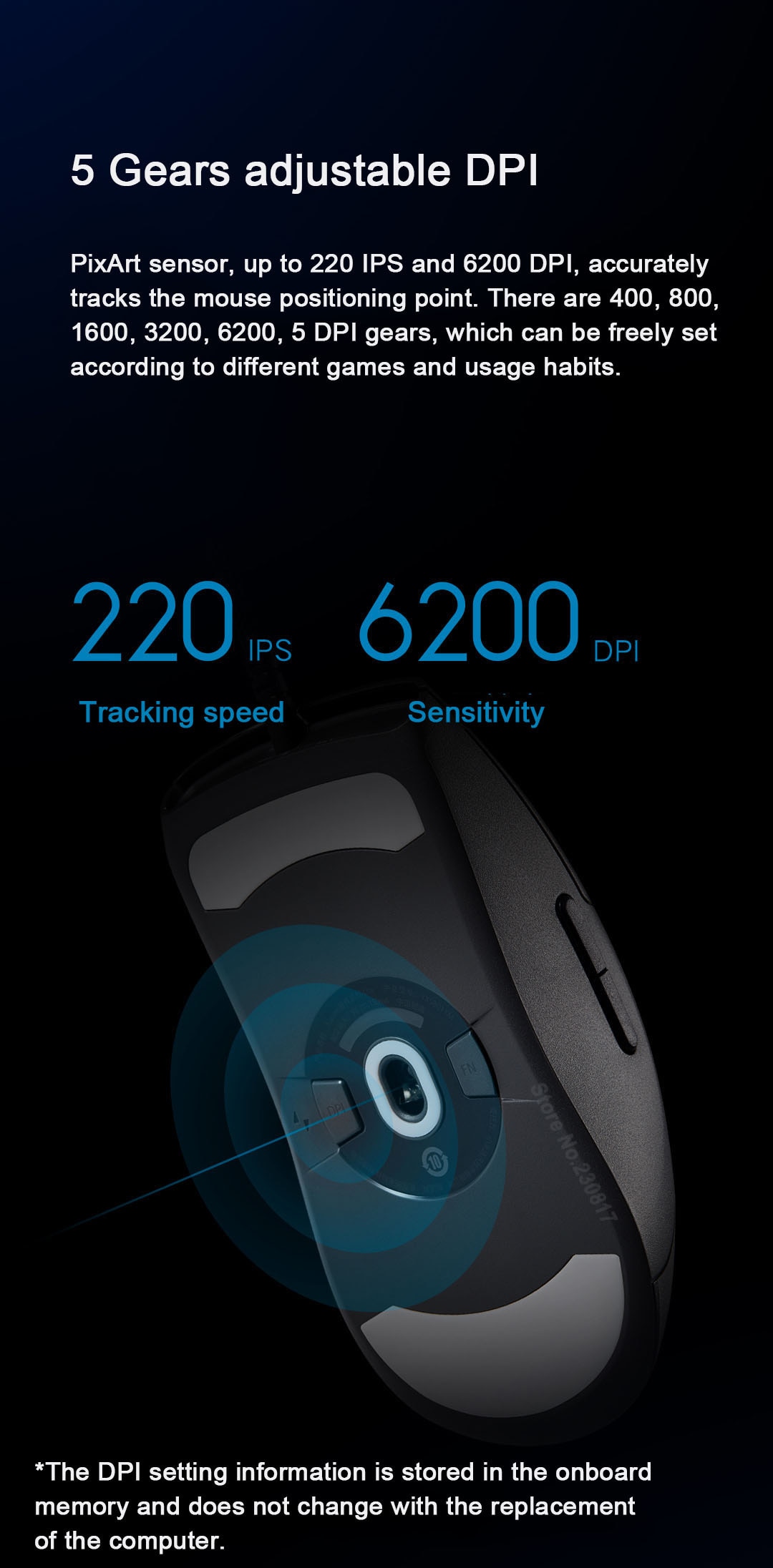 XiaomiGameMouseLitewithRgbLight220ipsFiveGearsAdjusted80MillionHitsTTCMicroMove2023-1989664-5
