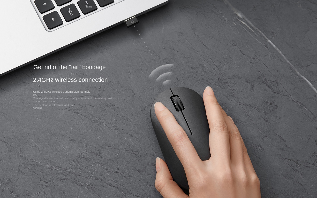 XiaomiLite2WirelessMouse24GHz1000DPIErgonomicOpticalPortableComputerMouseEasytoCarryGamingMouses-1988618-6