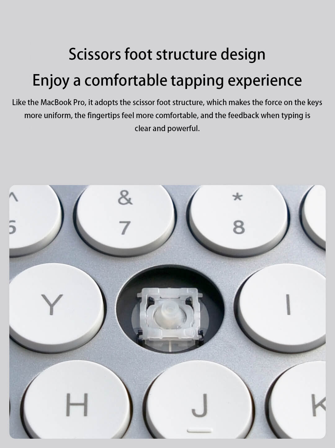 XiaomiMIIIW85KeysKeyboardbluetoothUSB24GHzDual-modeWirelessKeyboardMulti-systemSwitchingForComputerL-1987988-3