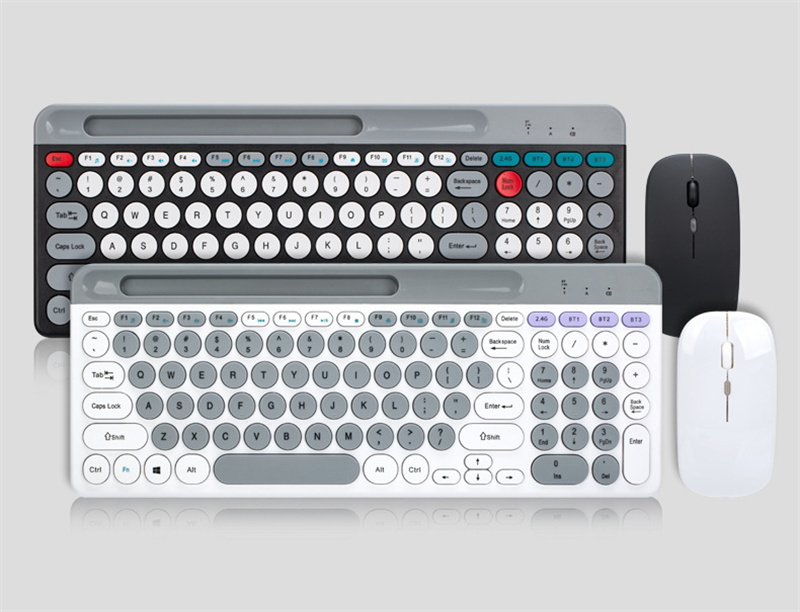 ZYG-806MiniWirelessPunkKeyboardMouseSet24GBTDualModeKeyboardandMouseComboforTabletPhoneComputerOffic-1998932-1