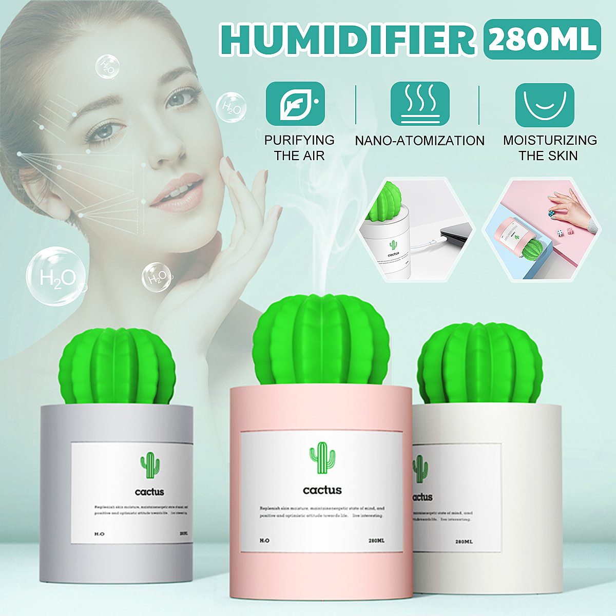 280MLMiniAirHumidifierUSBChargeCactusShapeFoggerMistMakerForHomeCar-1708229-2