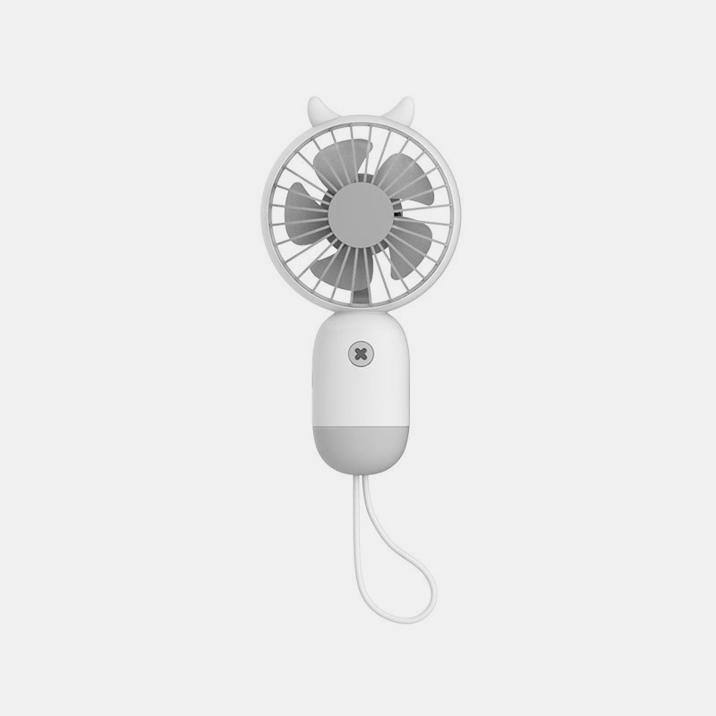 BakeeyHandheldSmallFanUSBChargingCarryingHighWindPowerUltraSilentMiniMulti-functionElectricFan-1696716-1