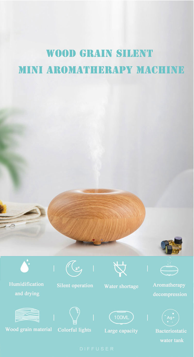 GXDiffuserUltrasonicWoodGrainAromaHumidifierNegativeIonPurificationIntelligentpoweroffAtomizer-1601689-1