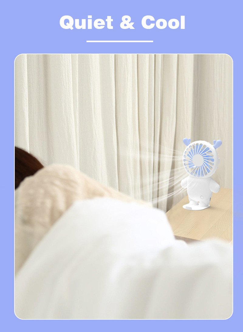 MiniHandheldFanPortableUSBChargingSmallFanSlientPocketAirCoolerHand-heldAirConditionerCoolingFanOutd-2010120-8