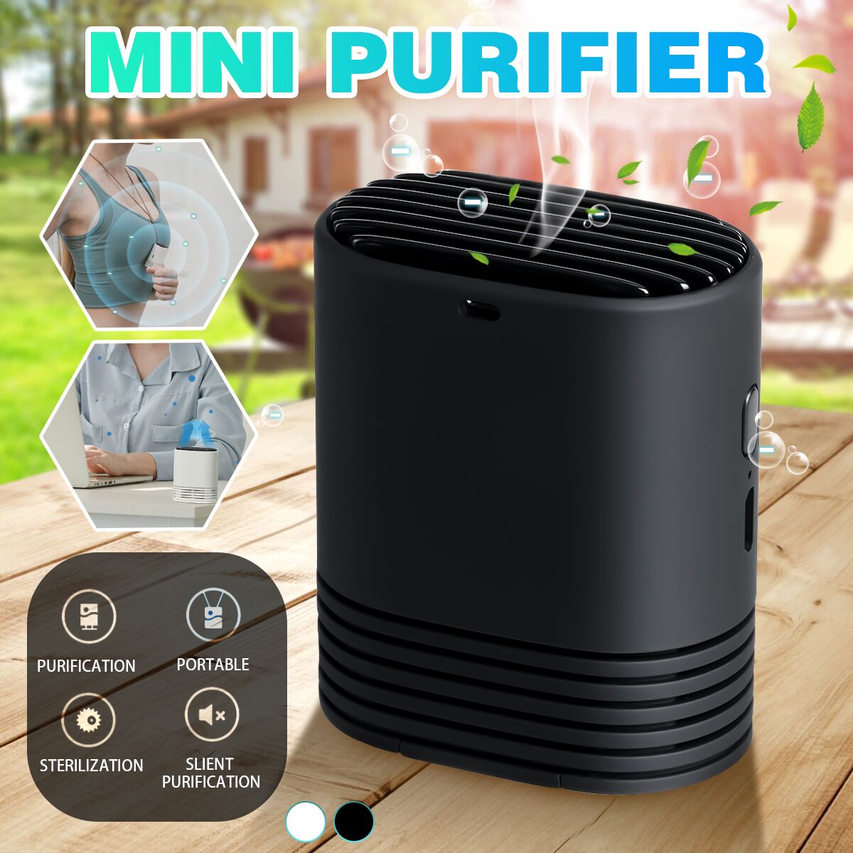 MiniPortableAirPurifierNecklaceCarAnti-fogFormaldehyde500mlBattaryCapacity8MillionNegativeOxygenIons-1739030-2
