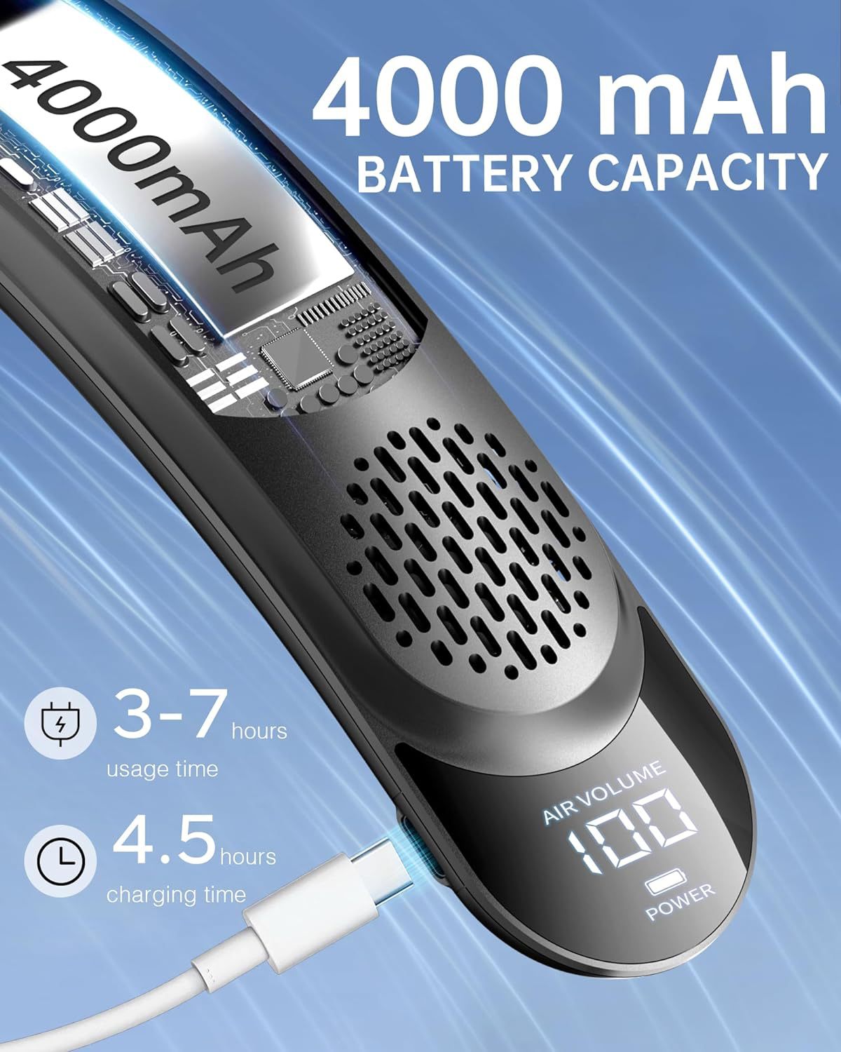 NeckFanCoolingRechargeableAirConditioningFansAirCooler4000mAhAirConditioner3SpeedforOutdoorSports-2014709-4