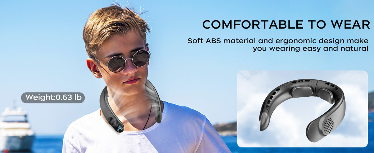 NeckFanCoolingRechargeableAirConditioningFansAirCooler4000mAhAirConditioner3SpeedforOutdoorSports-2014709-10
