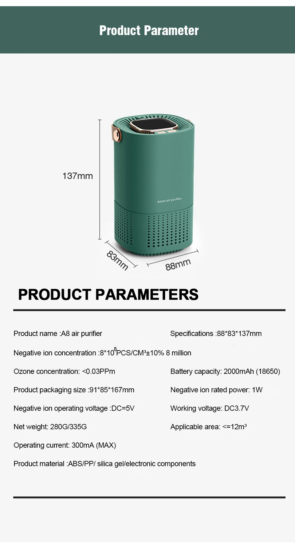 PortableAirPurifierLEDDigitalDisplayWirelessOdorRemovalNegativeIonGeneratorforCarandHome-2009899-18