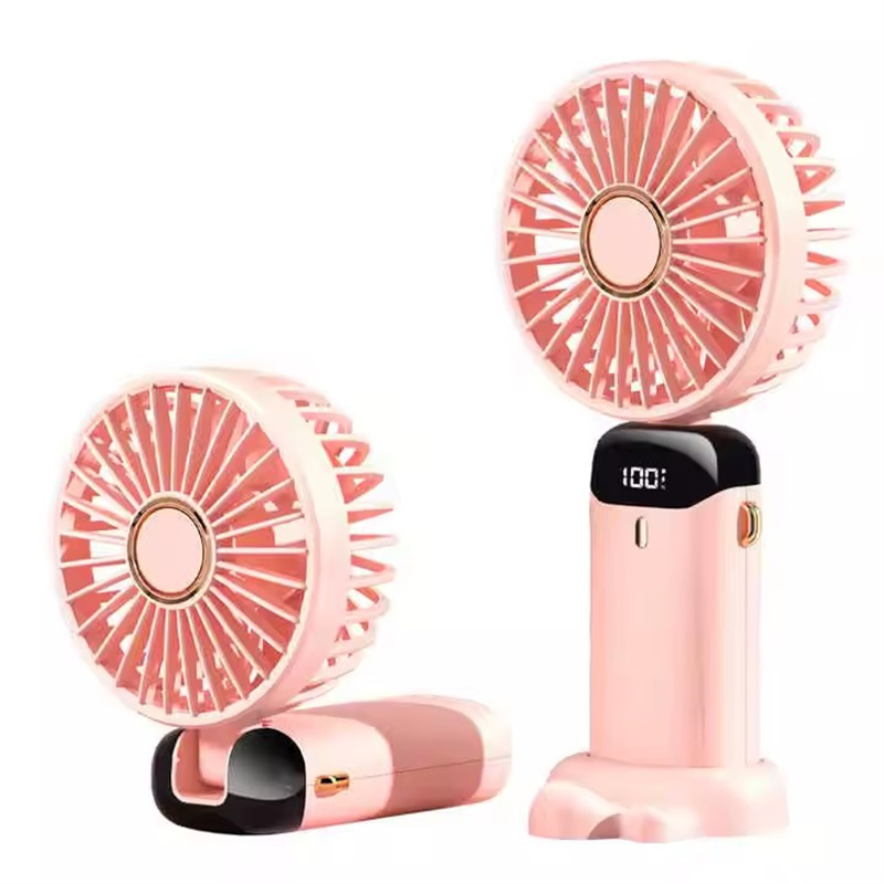 USBHandheldFanFoldablePortableNeckHangingFans5Speed4000mAHRechargeableFanwithPhoneStandandDisplayScr-2009556-12