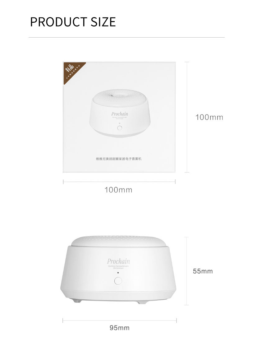 VIVINEVO45WMiniDonutElectronicHomeAromaDiffuserwith650mAhLithiumBatteryFlowerFragrance-1547173-11