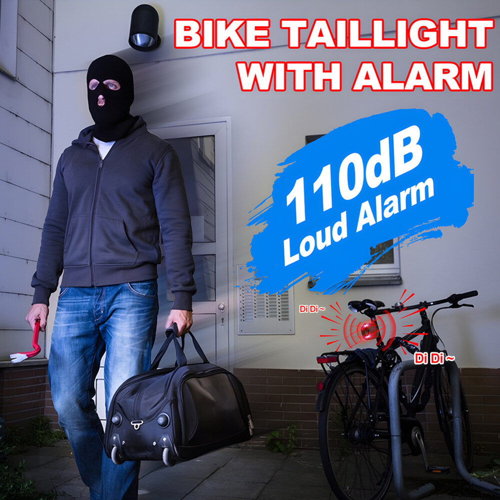 2023BikeAlarmLight700mAhBattery4FlashingModes110dBHighSoundBicycleBellHornAnti-theftElectricWaterpro-1997375-6