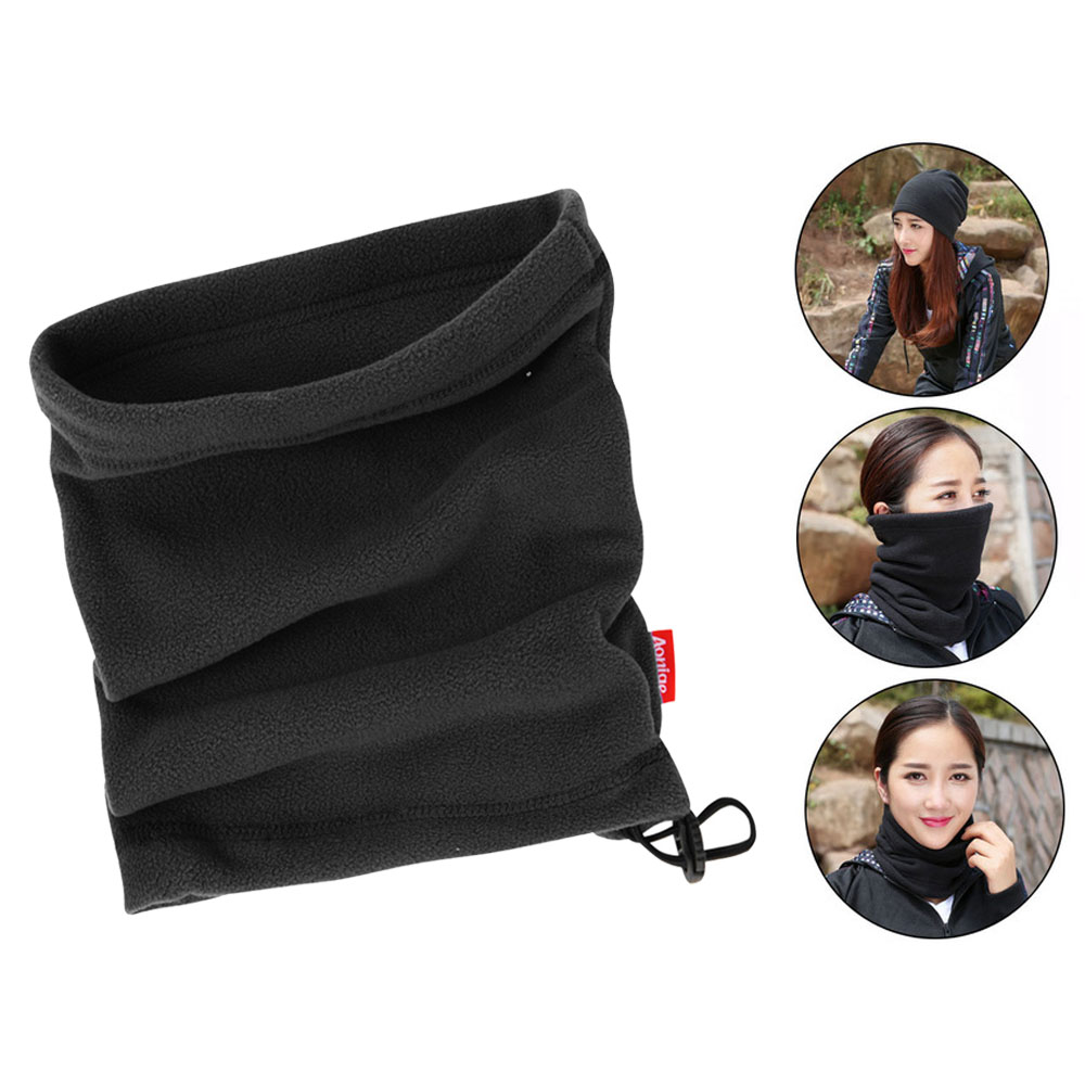 3-in-1UnisexWinterWarmNeckScarfFleeceWindproofFaceMaskBandanaHatCyclingHiking-1885517-1