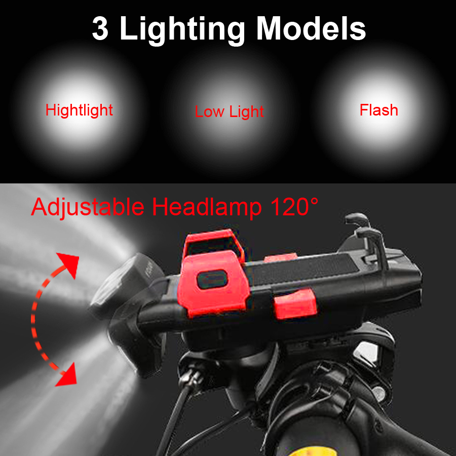 4In1BicycleFrontLightUSBChargeablePhoneHolderBikeHornCyclingFlashlightMTBPowerBankHeadlightBikeAcces-1980394-3