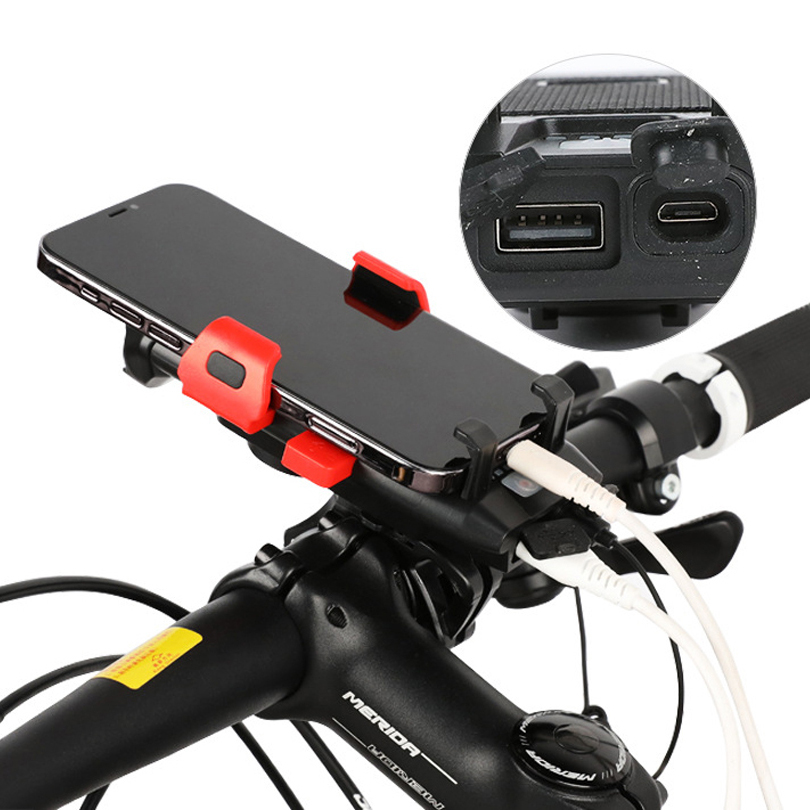 4In1BicycleFrontLightUSBChargeablePhoneHolderBikeHornCyclingFlashlightMTBPowerBankHeadlightBikeAcces-1980394-6