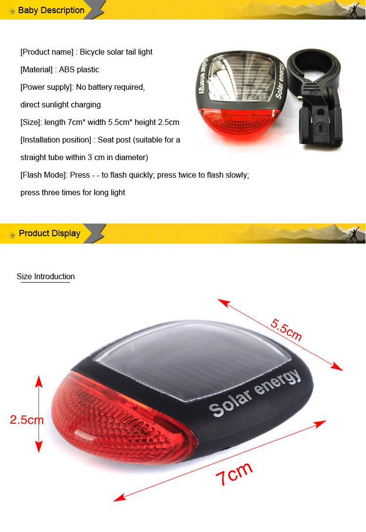 BIKEONOTailLightBikeLightCyclingSafetySolarTailLightRechargeableUSBLedBicycleAccessoriesWarningLight-1980949-1