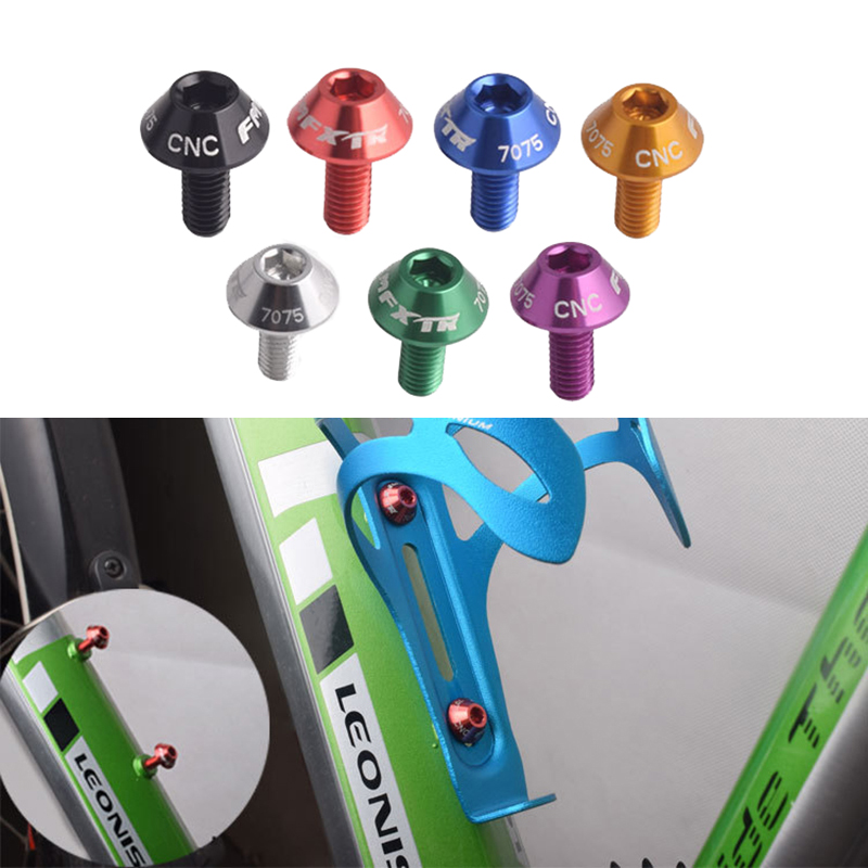 BIKIGHTAluminumAlloyBikeBicycleWaterBottleHolderCNCScrewMountCageBracketScrew-1372627-1