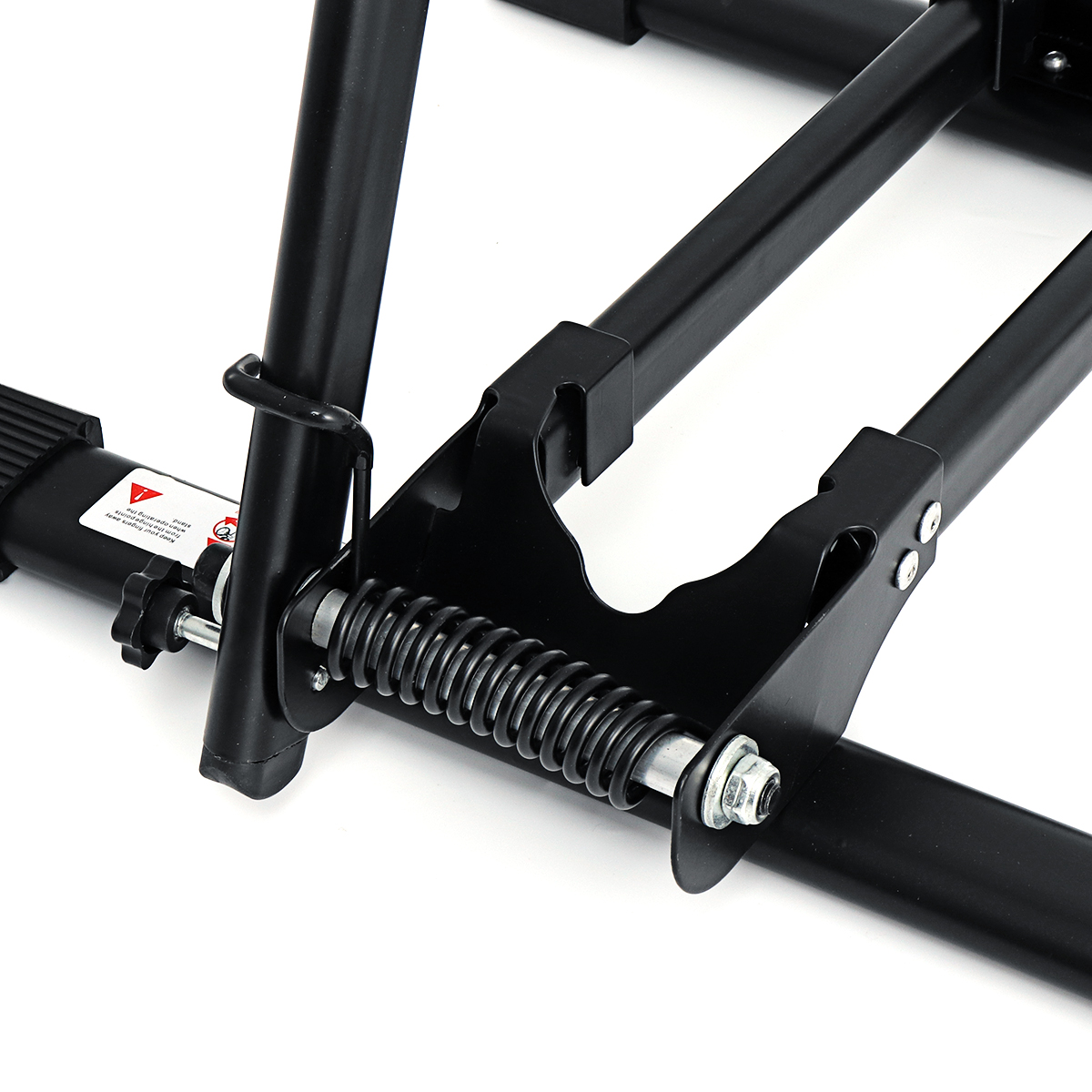 BIKIGHTAluminumAlloyBikeStandL-shapeSingleBiycleStorageBlackFloorRackMTBRoadBikeHolder-1813396-13