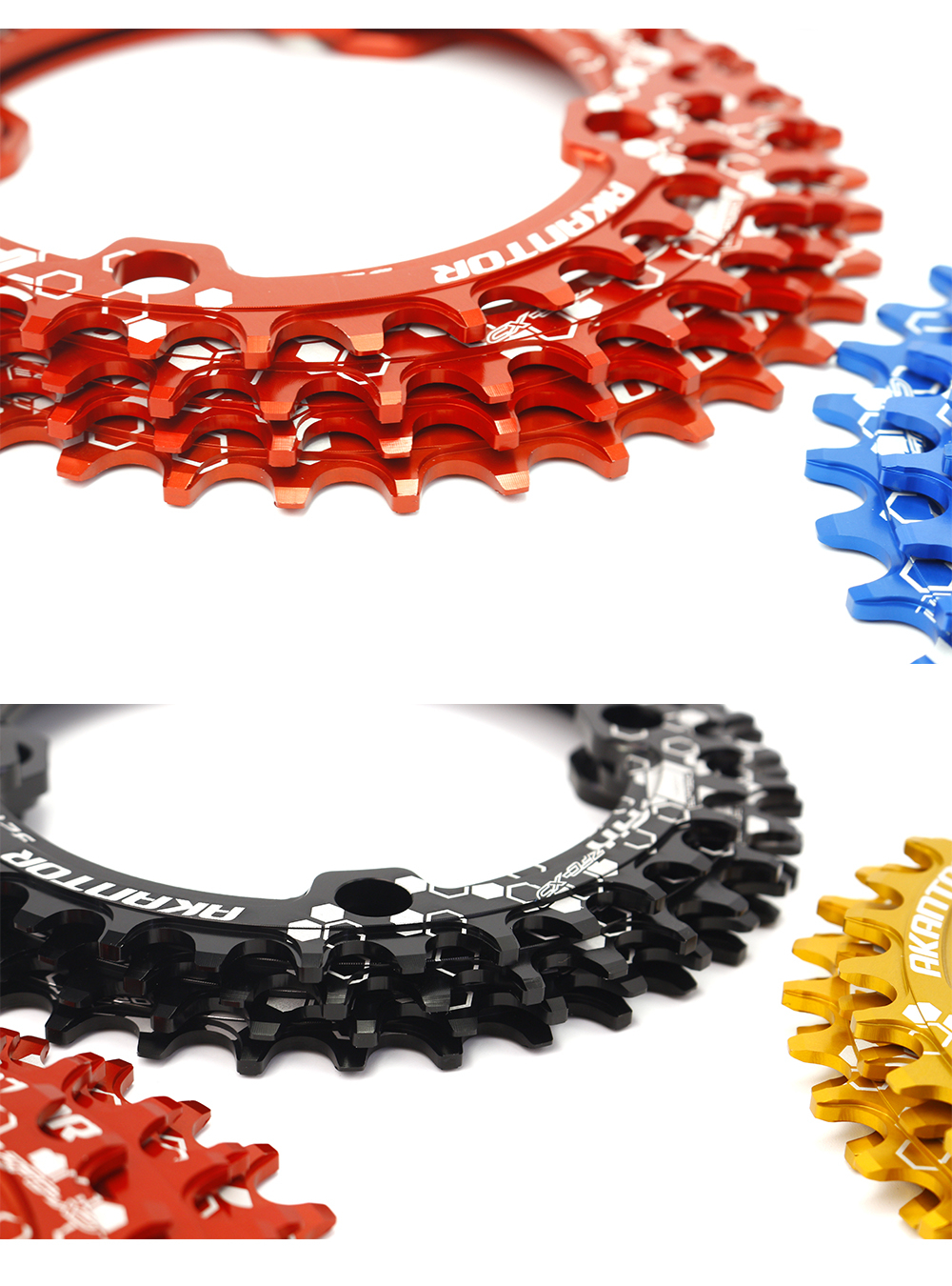 BIKIGHTBCD104Chainring32343638TMountainBikeDiscsBikeComponentsRoundNarrowWideChainringBicycleChainwh-1806762-3