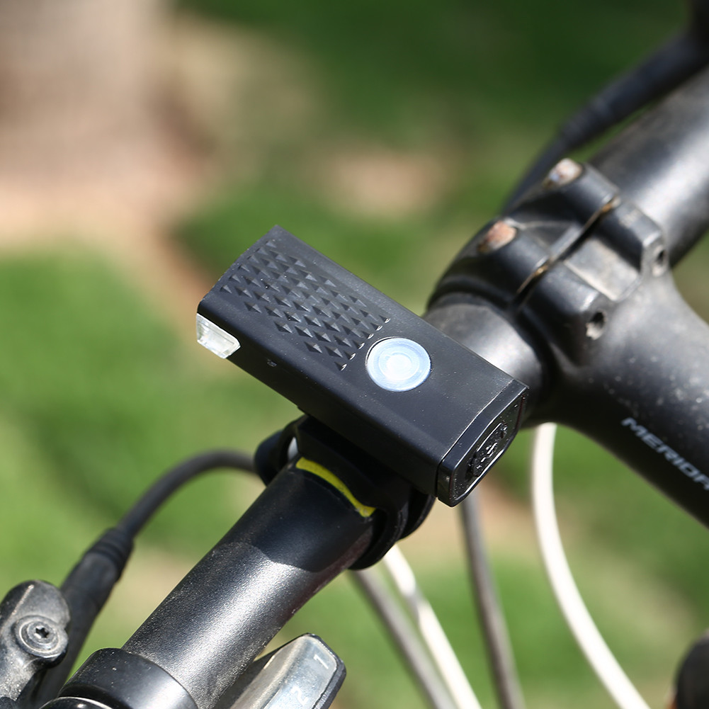 BIKIGHTBicycleLightSet300lm3ModesBikeHeadlightFrontLamp4ModesSafetyWarningTaillightUSBRechargeableWa-1877257-5