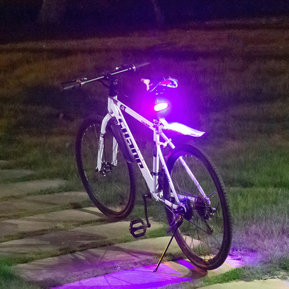 BIKIGHTBicycleLightSet300lm3ModesBikeHeadlightFrontLamp4ModesSafetyWarningTaillightUSBRechargeableWa-1877257-7