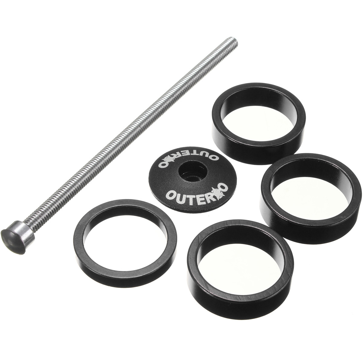 BIKIGHTBicycleMTBBikeHandlebarForkStemRiserRiseUpExtenderHeadUpAdaptor-1146202-4