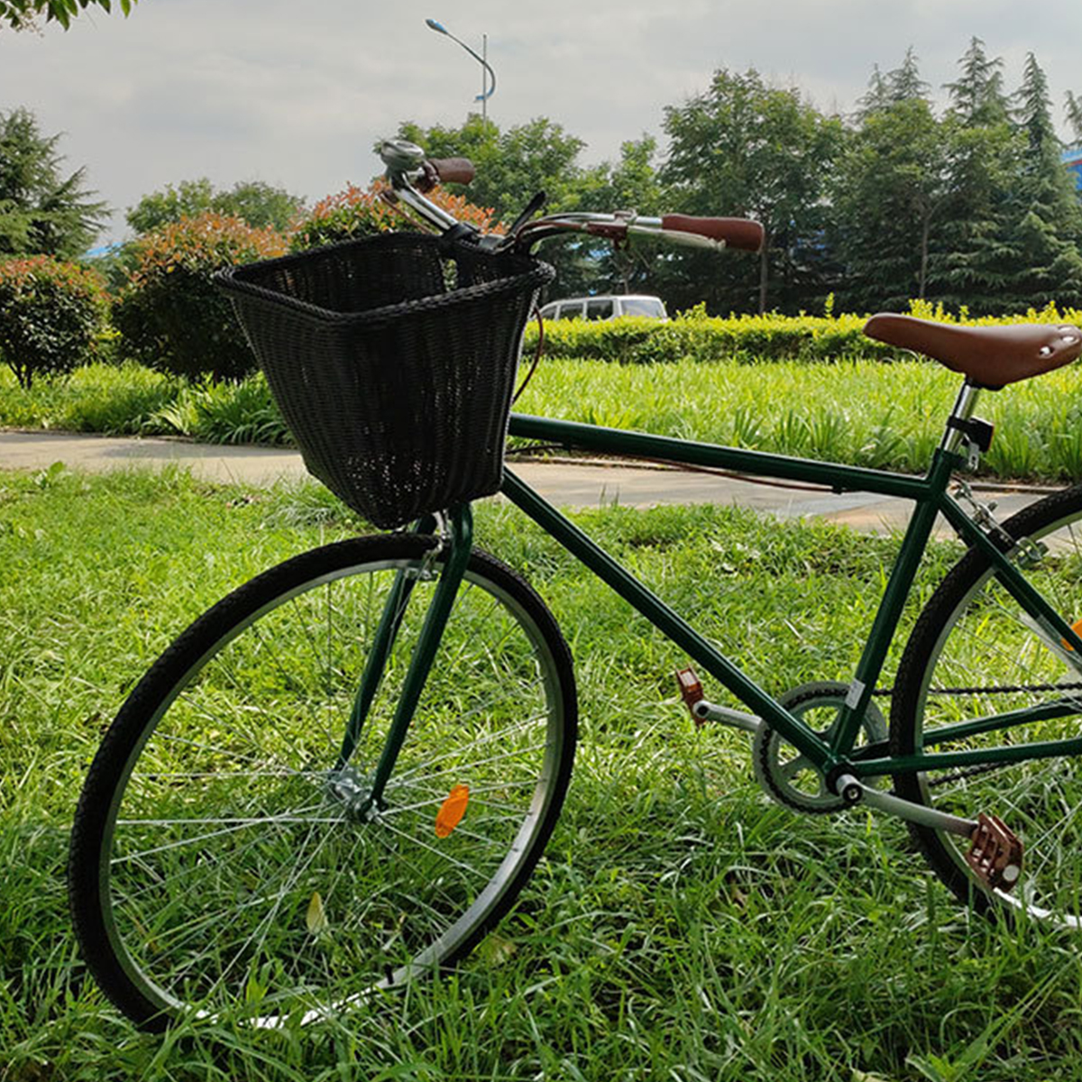 BIKIGHTBikeFrontBasketSoftDetachableHangingBikeBasketFrontHandlebarBagOutdoorCycling-1813388-10